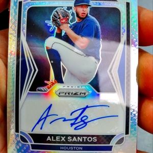 Alex Santos rookie autograph